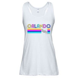 Retro Orlando Logo Ladies Essential Flowy Tank