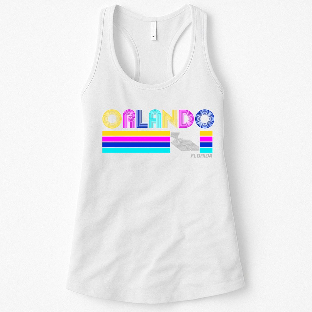 Retro Orlando Logo Womens Tank Top