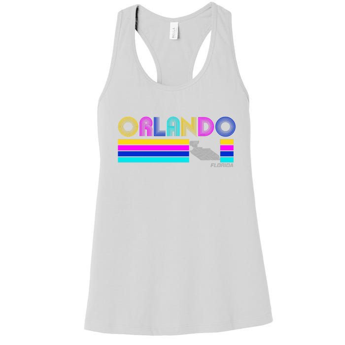 Retro Orlando Logo Women's Racerback Tank