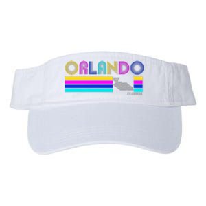 Retro Orlando Logo Valucap Bio-Washed Visor