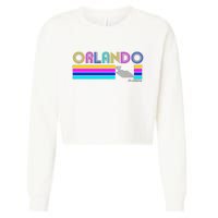 Retro Orlando Logo Cropped Pullover Crew