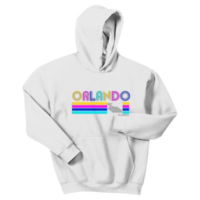 Retro Orlando Logo Kids Hoodie