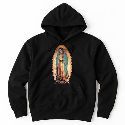 Real Our Lady Of Guadalupe Virgin Mary Catholic Hoodie