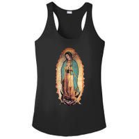 Real Our Lady Of Guadalupe Virgin Mary Catholic Ladies PosiCharge Competitor Racerback Tank