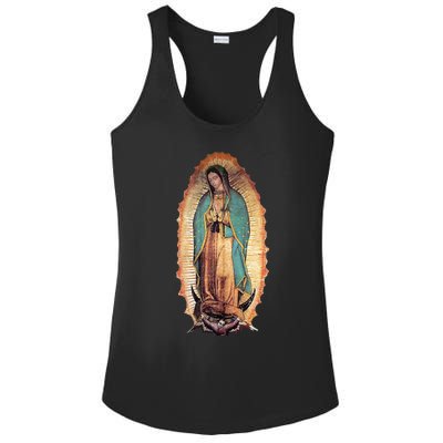 Real Our Lady Of Guadalupe Virgin Mary Catholic Ladies PosiCharge Competitor Racerback Tank