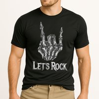 Rock On Lets Rock Concert Band Cooling Performance Crew T-Shirt