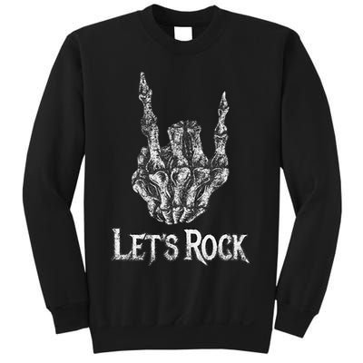 Rock On Lets Rock Concert Band Sweatshirt