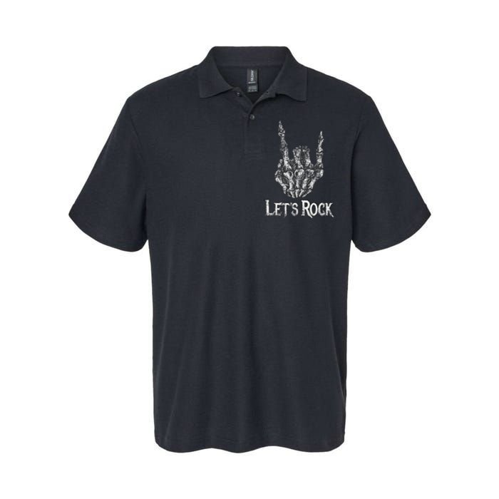 Rock On Lets Rock Concert Band Softstyle Adult Sport Polo