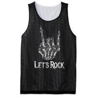 Rock On Lets Rock Concert Band Mesh Reversible Basketball Jersey Tank