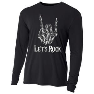 Rock On Lets Rock Concert Band Cooling Performance Long Sleeve Crew