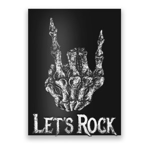 Rock On Lets Rock Concert Band Poster