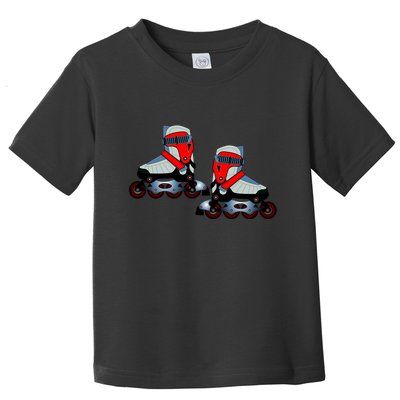 Roller Blades Toddler T-Shirt