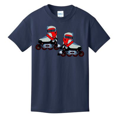 Roller Blades Kids T-Shirt