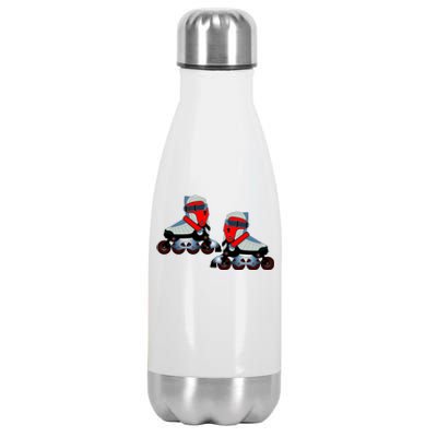 Roller Blades Stainless Steel Insulated Water Bottle