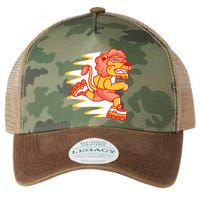 Rollerskating Lion Legacy Tie Dye Trucker Hat