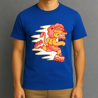Rollerskating Lion T-Shirt