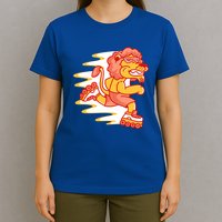 Rollerskating Lion T-Shirt