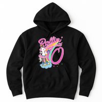 Rollin' Into 10 Skating Unicorn Birthday Hoodie