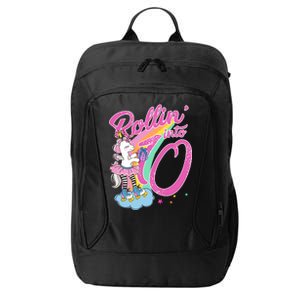 Rollin' Into 10 Skating Unicorn Birthday City Backpack