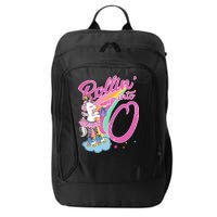 Rollin' Into 10 Skating Unicorn Birthday City Backpack