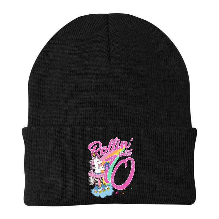 Rollin' Into 10 Skating Unicorn Birthday Beanie