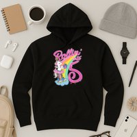 Rollin' Into 5 Skating Unicorn  Hoodie