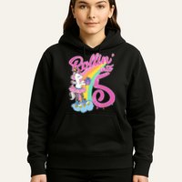 Rollin' Into 5 Skating Unicorn  Hoodie