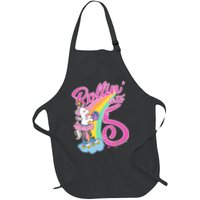 Rollin' Into 5 Skating Unicorn  Apron