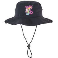 Rollin' Into 5 Skating Unicorn  Bucket Hat