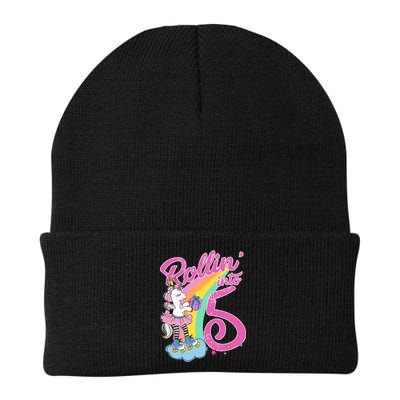 Rollin' Into 5 Skating Unicorn  Beanie