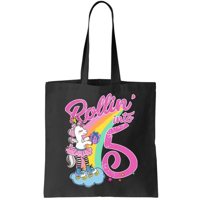 Rollin' Into 5 Skating Unicorn  Bag