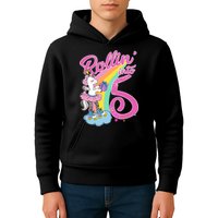 Rollin' Into 5 Skating Unicorn  Kids Hoodie