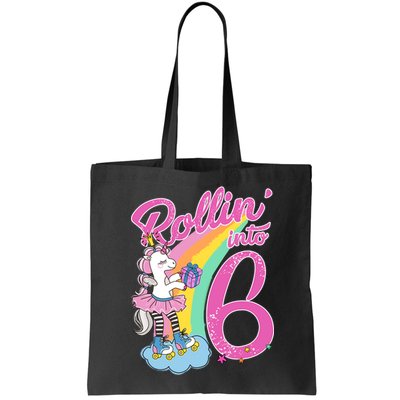 Rollin' Into 6 Skating Unicorn  Bag