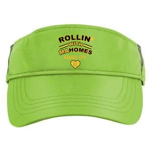 Rollin With Mahomes Kansas City Adult Drive Performance Visor