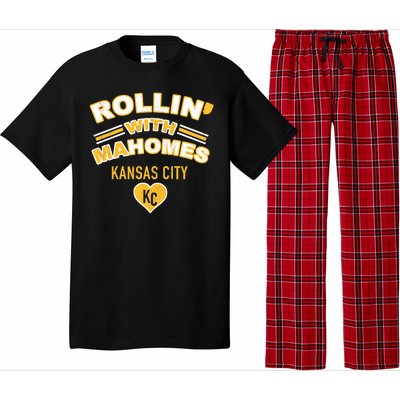 Rollin With Mahomes Kansas City Pajama Set