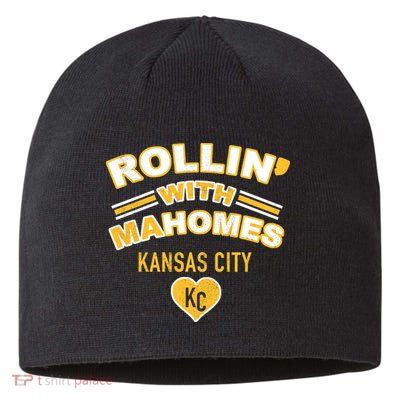 Rollin With Mahomes Kansas City Sustainable Beanie