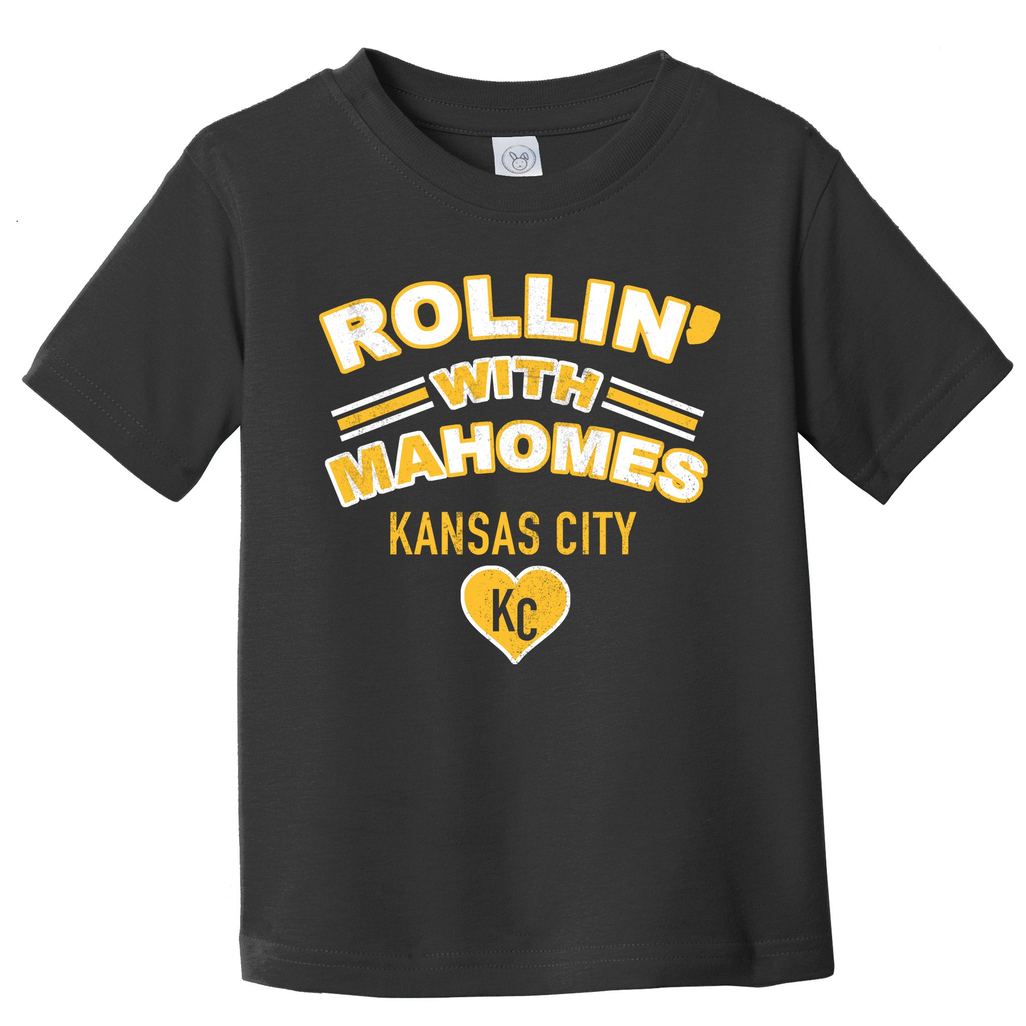 Rollin With Mahomes Kansas City Toddler T-Shirt