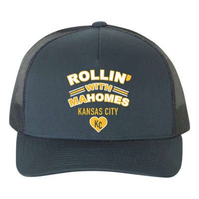 Rollin With Mahomes Kansas City Yupoong Adult 5-Panel Trucker Hat