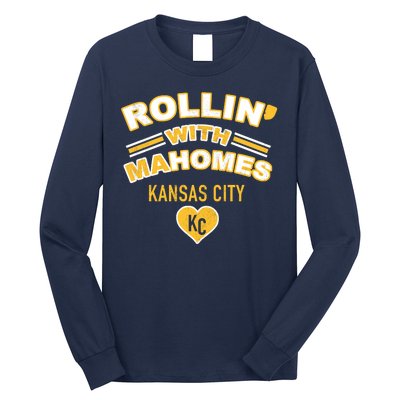 Rollin With Mahomes Kansas City Long Sleeve Shirt