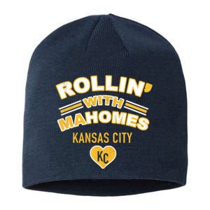 Rollin With Mahomes Kansas City Sustainable Beanie