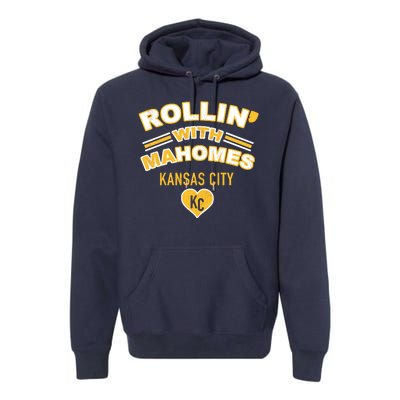 Rollin With Mahomes Kansas City Premium Hoodie