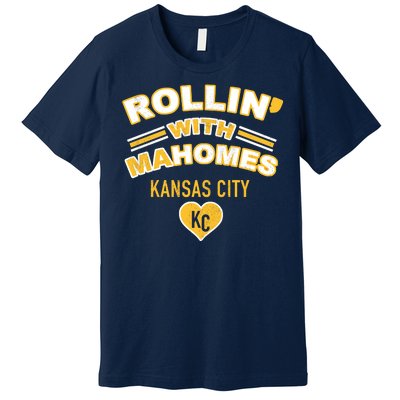 Rollin With Mahomes Kansas City Premium T-Shirt