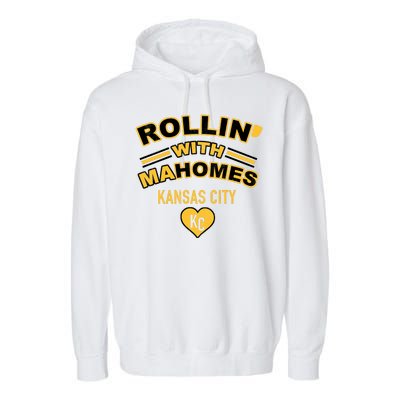 Rollin With Mahomes Kansas City Garment-Dyed Fleece Hoodie