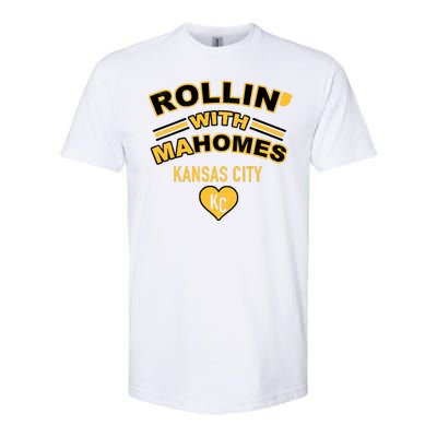 Rollin With Mahomes Kansas City Softstyle® CVC T-Shirt