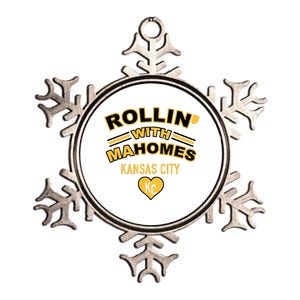 Rollin With Mahomes Kansas City Metallic Star Ornament