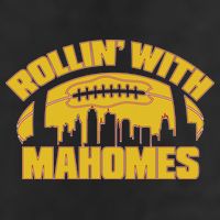 Rollin With Mahomes Kansas City Skyline Adult Drive Performance Visor