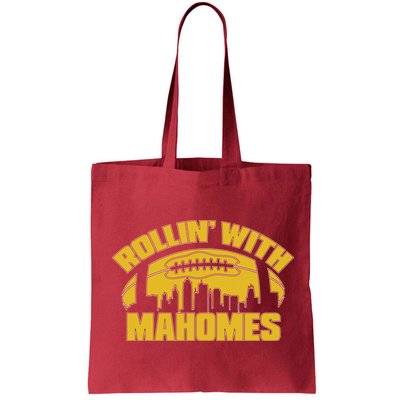 Rollin With Mahomes Kansas City Skyline Bag