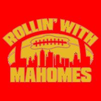 Rollin With Mahomes Kansas City Skyline 25L Jumbo Tote