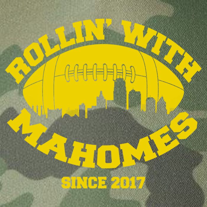 Rollin' With Mahomes Since 2017 Legacy Tie Dye Trucker Hat
