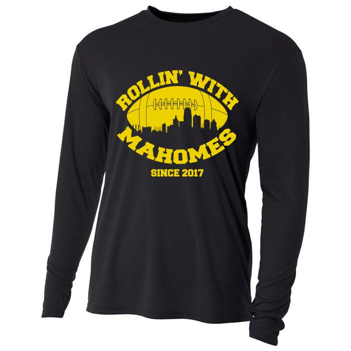 Rollin' With Mahomes Since 2017 Cooling Performance Long Sleeve Crew